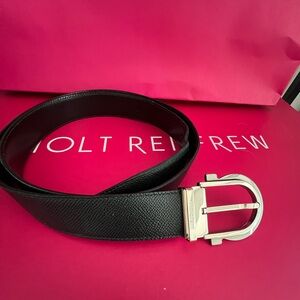 Salvatore Ferragamo Reversible Leather with Signature Buckle (Sz.95/34”waist)
